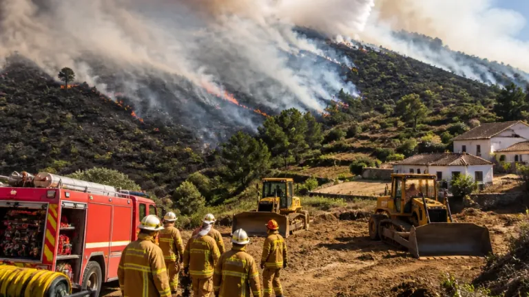 Incêndio em Santo Tirso consome cerca de 900 hectares e mantém frentes ativas