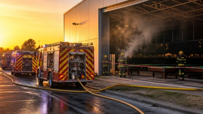 Incêndio no Bowling de Leiria danifica nave das pistas e deixa atividade condicionada