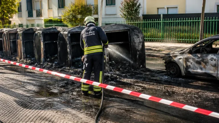 Incêndios destroem ecopontos em Oeiras; PJ abre investigação