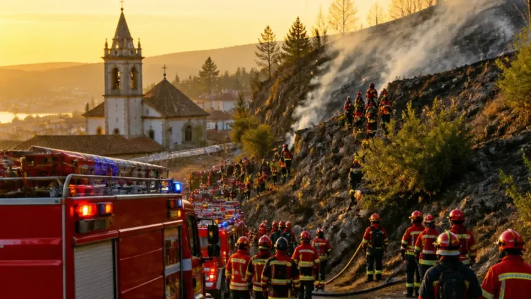 Incêndios em Ponte de Lima entram em fase de resolução com centenas de operacionais ainda no terreno