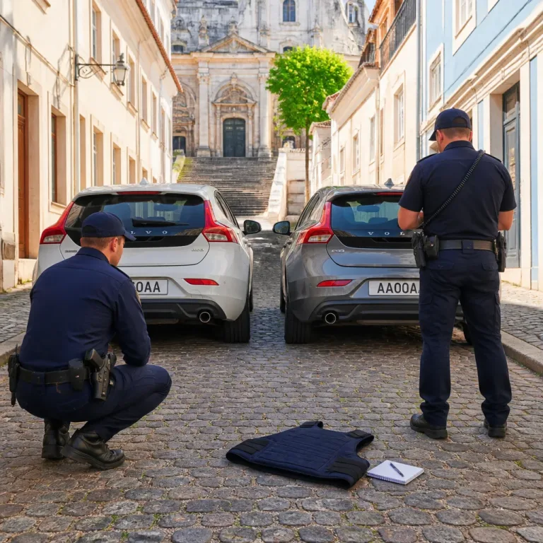 PSP deteta em Coimbra veículo com matrícula alheia numa tentativa de evitar seguro