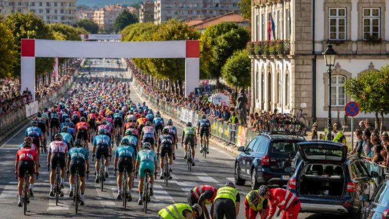 João Martins vence sprint na chegada a Castelo Branco e etapa foi marcada por queda