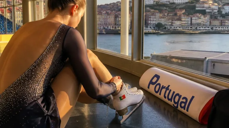 Jovem de Vila Nova de Gaia convocada para Taça da Europa de Patinagem Artística