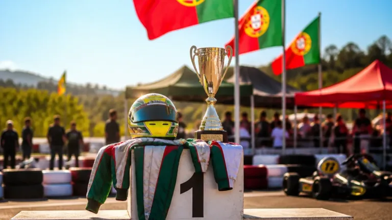 Jovem promessa de Ponte de Lima fecha Campeonato de Karting em Braga no pódio