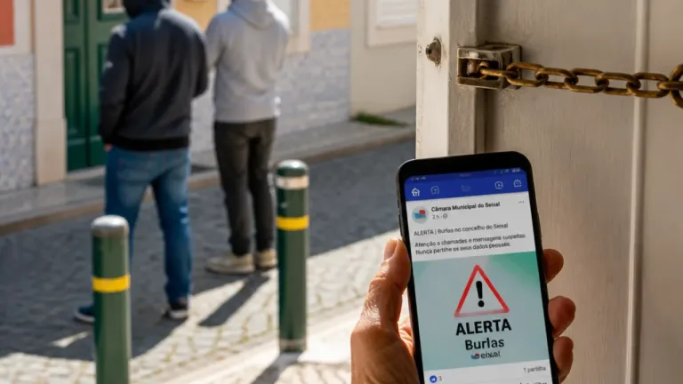 Junta alerta moradores de Seixal para tentativa de burla porta a porta