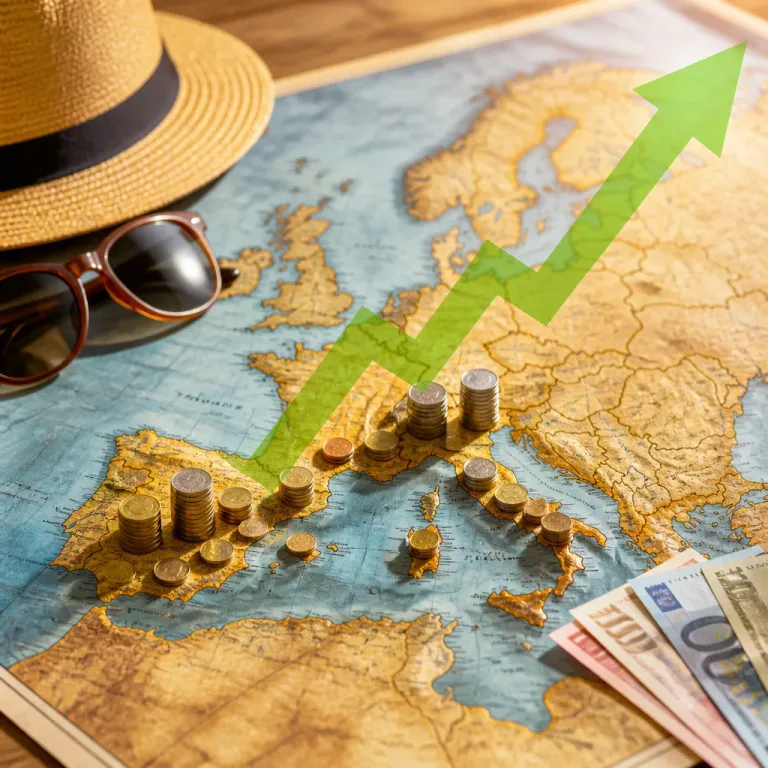 Europa concentra um terço dos gastos mundiais em turismo de lazer, com Sul a liderar crescimento
