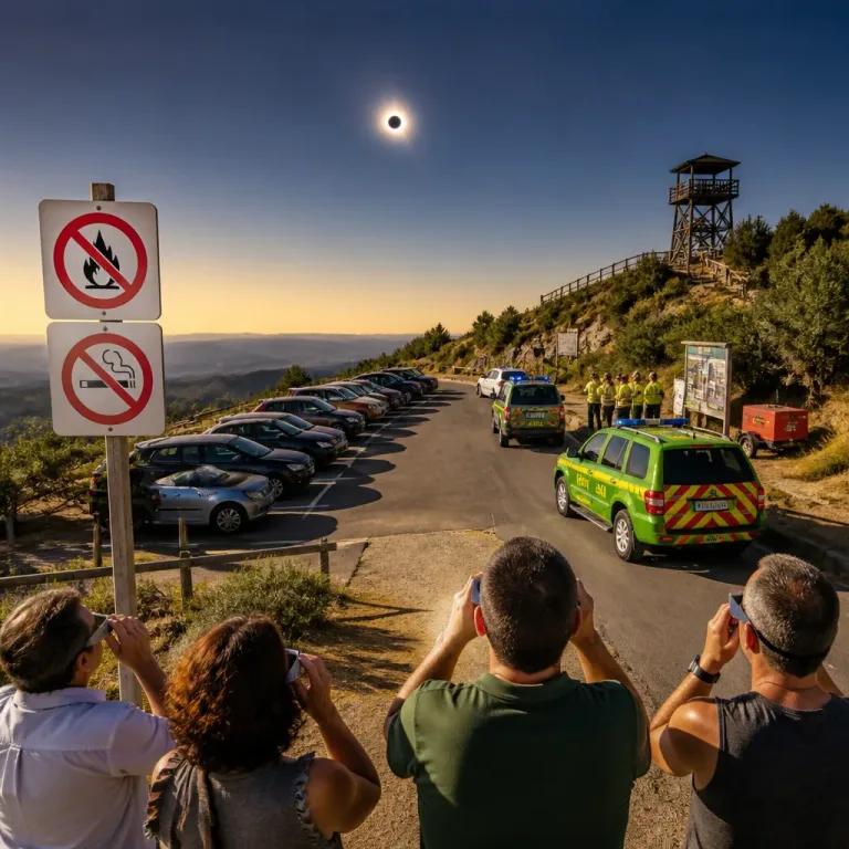 Proteção Civil alerta para risco máximo de incêndio e regras em Montesinho durante eclipse