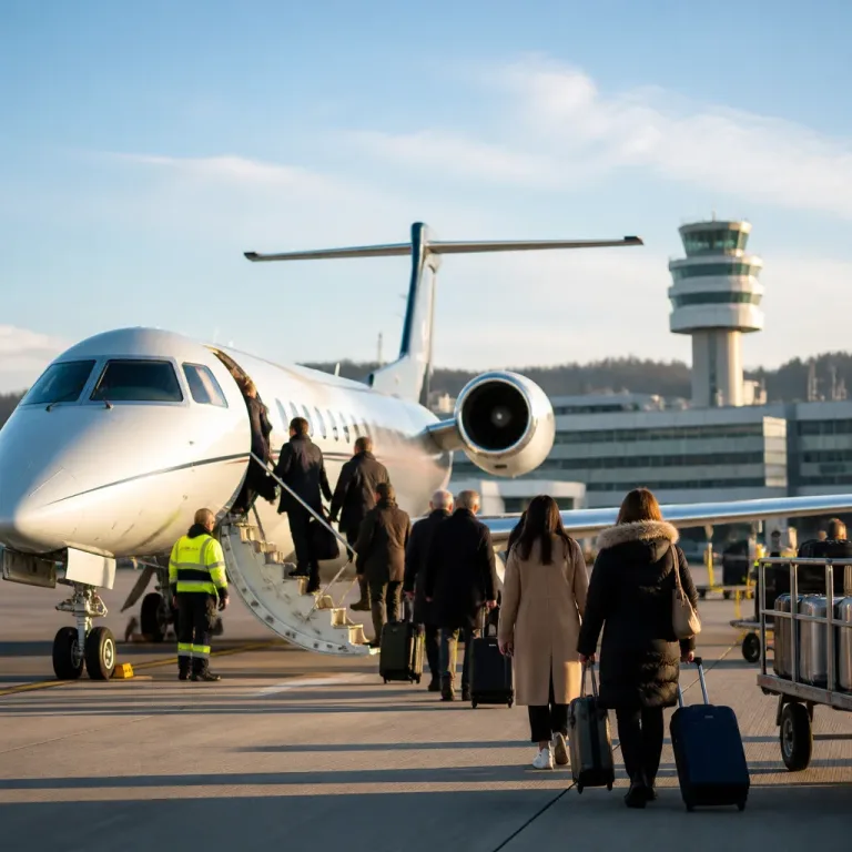 Nova operadora suíça lança voos semi‑privados com jatos Embraer entre Zurique e destinos turísticos
