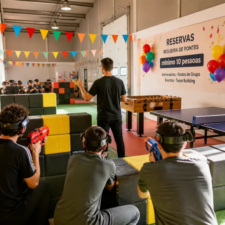 FunArena em Leiria inaugura espaço para batalhas ‘nerf’ e eventos de grupo