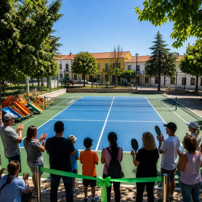 Braga inaugura campo de pickleball na Praça Francisco de Holanda para uso intergeracional