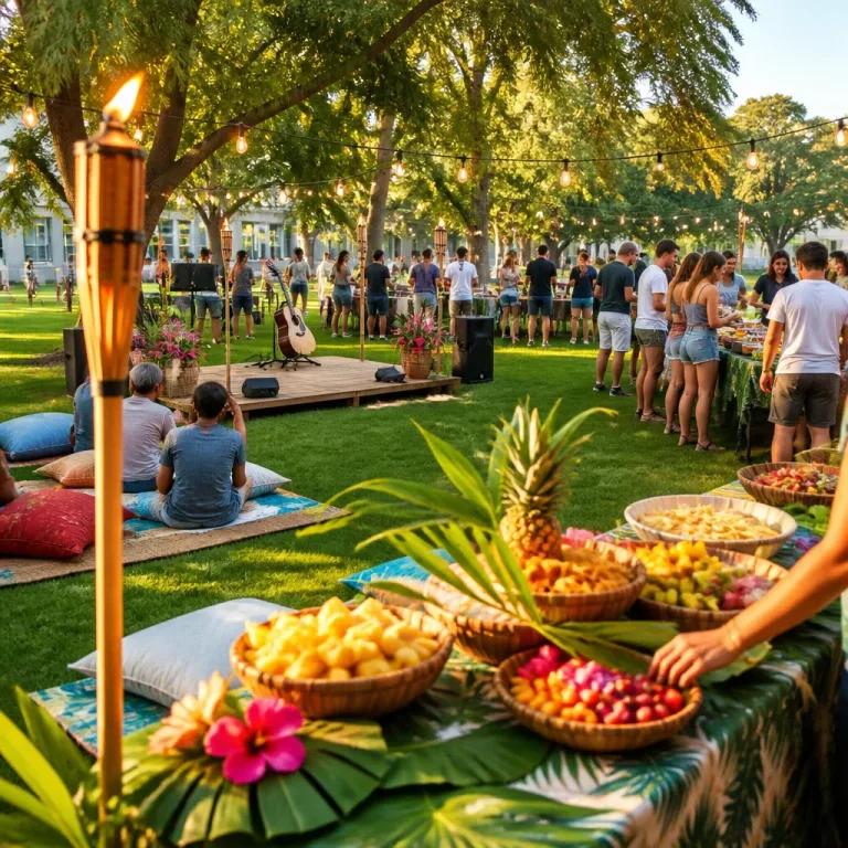 Uncisal realiza luau para celebrar Dia do Estudante com música, jogos e convívio