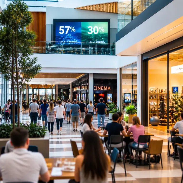 Lazer e serviços ultrapassam compras como principais motivos para visitar centros comerciais