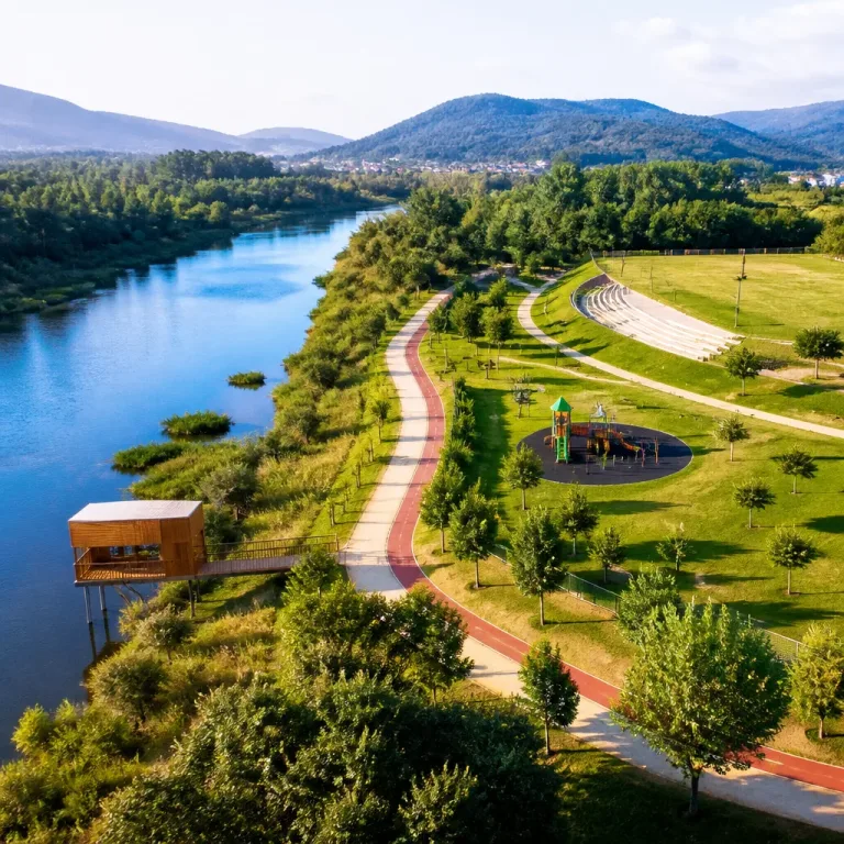 Parque da Cidade de Esposende abre 10 hectares junto ao rio Cávado com áreas verdes e equipamento