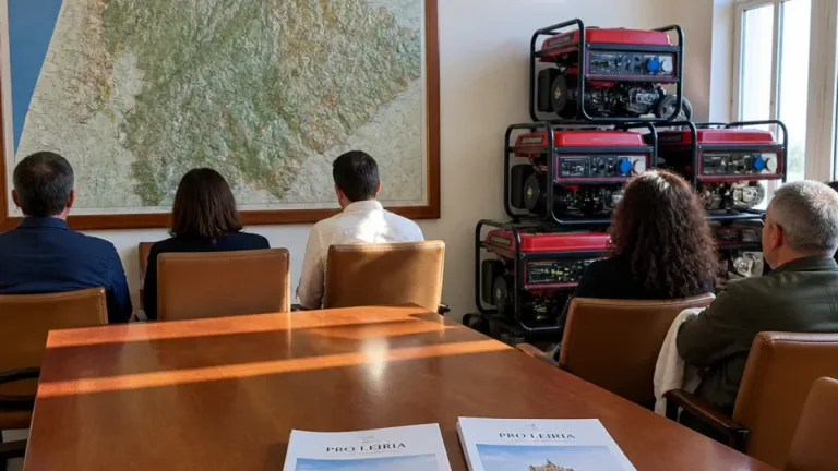 Leiria cria linha de apoio para IPSS comprarem geradores e reforçar respostas a emergências