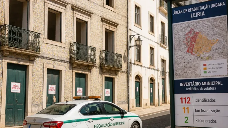 Leiria identifica 125 prédios devolutos nas Áreas de Reabilitação Urbana do concelho