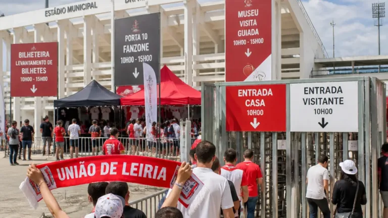 Leiria prepara-se para inaugurar temporada no Municipal com jogo da União de Leiria frente ao Benfica B