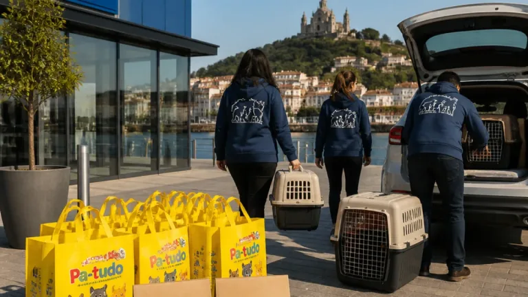 Lidl apoia três associações de proteção animal em Viana do Castelo através do saco solidário