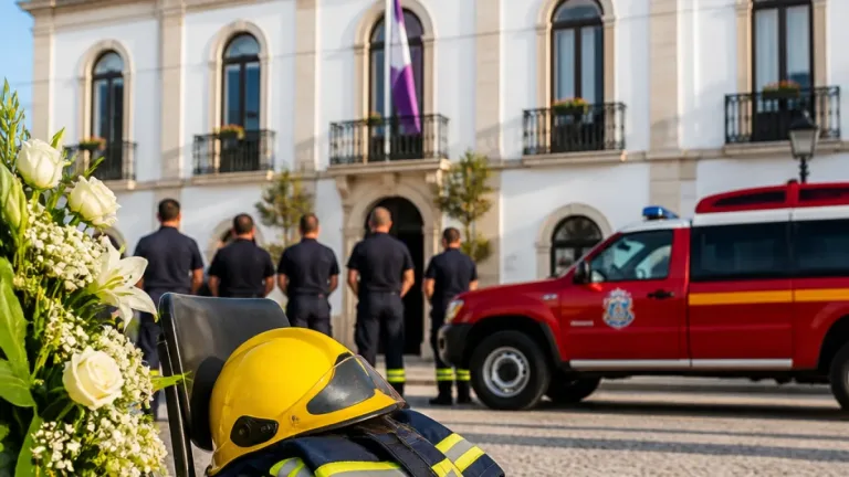 Loulé lamenta perda do Bombeiro Sapador Carlos Santos, após mais de três décadas de serviço