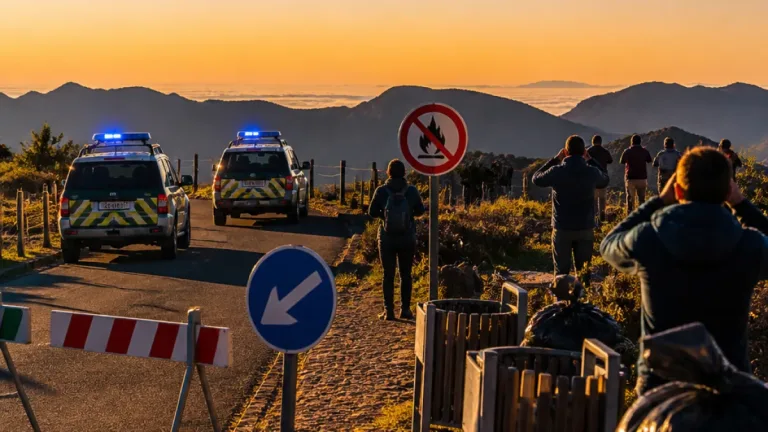 Madeira reforça vigilância nas serras antes de eclipse parcial para garantir segurança e proteger espaços naturais