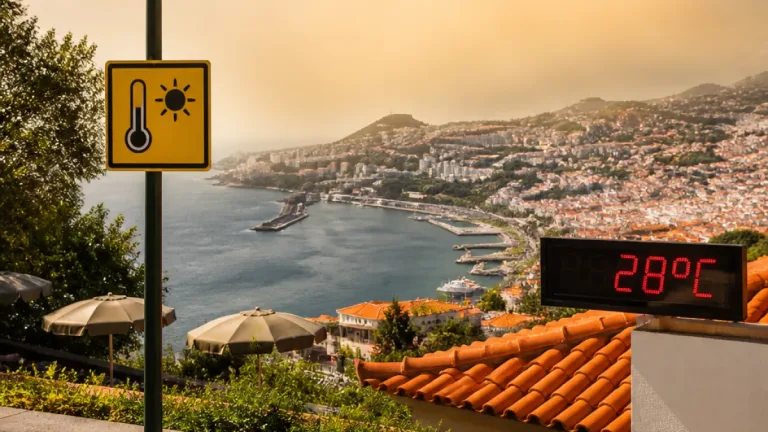 Madeira sob aviso amarelo por tempo quente até ao final do dia; Porto Santo e zonas montanhosas em alerta