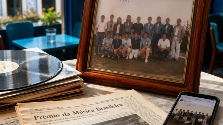 Maia: Alcione partilha foto histórica com Tim Maia e outros ícones da música brasileira