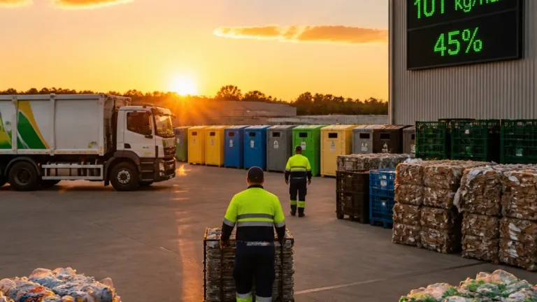 Maia ultrapassa 100 kg de resíduos recicláveis por habitante e regista taxa de 45% em julho