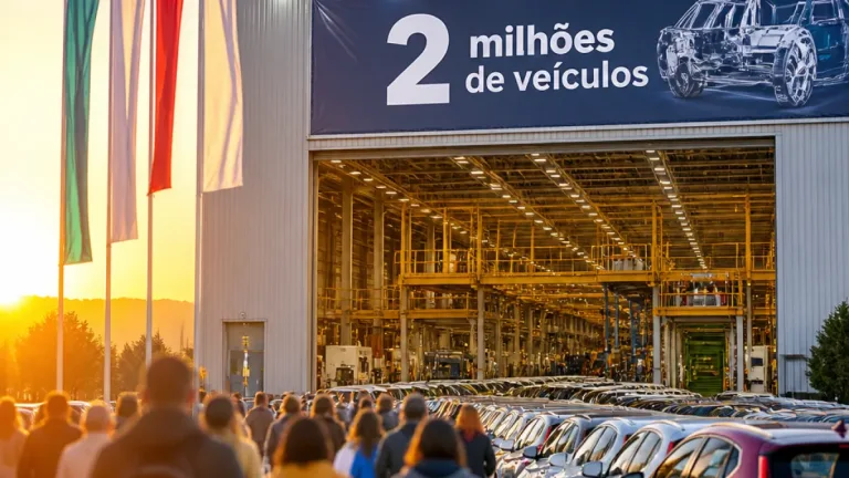 Mangualde celebra marco industrial: Stellantis atinge dois milhões de veículos produzidos