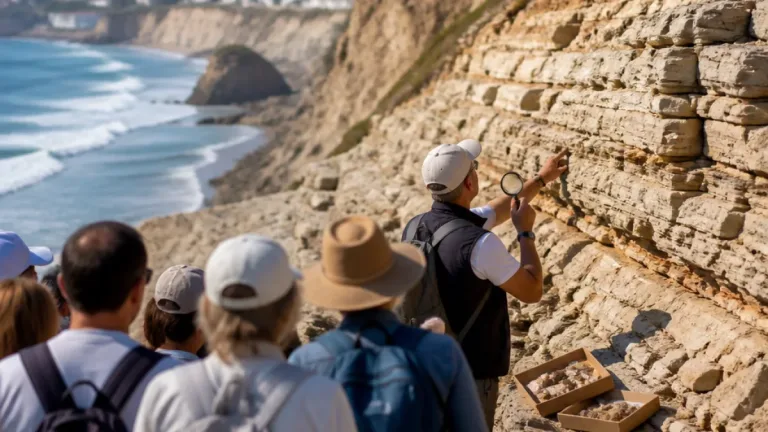 Marinha Grande promove visita às arribas calcárias de São Pedro de Moel com fósseis de 200 milhões de anos