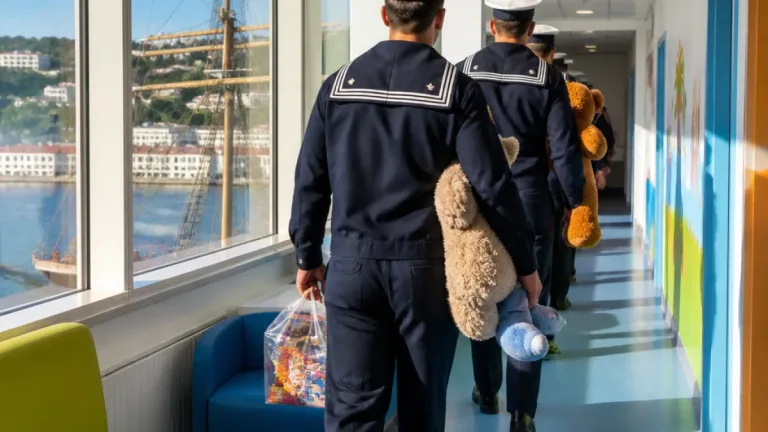 Marinha leva projecto «Marinheiros da Esperança» até à pediatria de Angra do Heroísmo