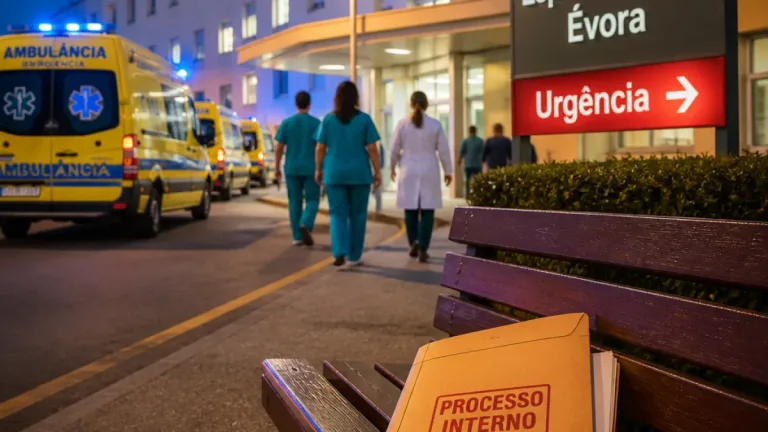 Médico de Évora apresenta cessação de funções no seguimento de investigação sobre morte de doente