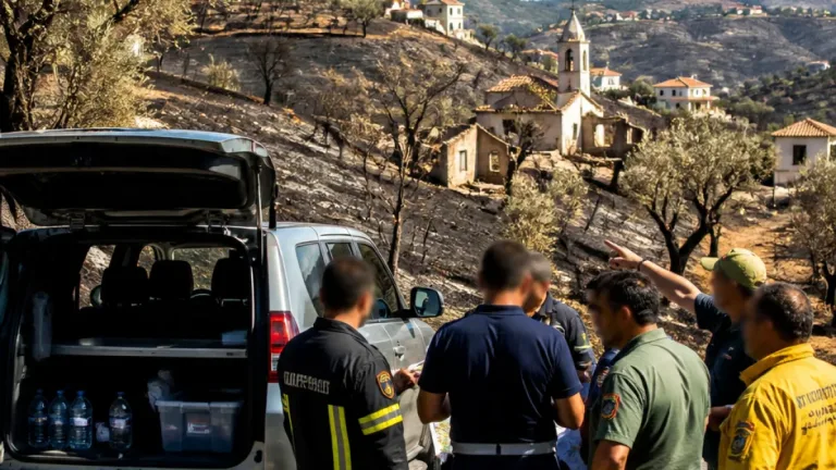 Ministro visita Mirandela após incêndios e sublinha presença do Estado nas zonas afectadas