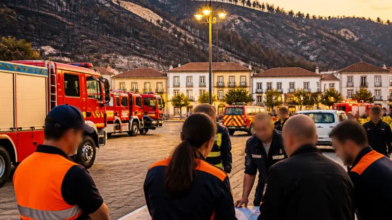 Mirandela recebe Ministro da Administração Interna para avaliar resposta ao incêndio de 14 mil hectares