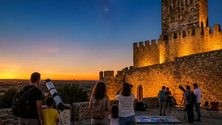 Montemor-o-Novo prepara noite de observação no castelo antes do eclipse solar