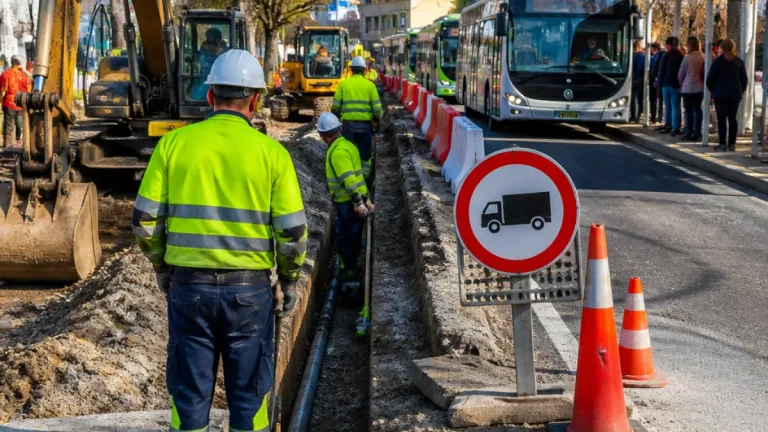 Montijo: obras de abastecimento provocam alterações profundas no trânsito e no transporte público