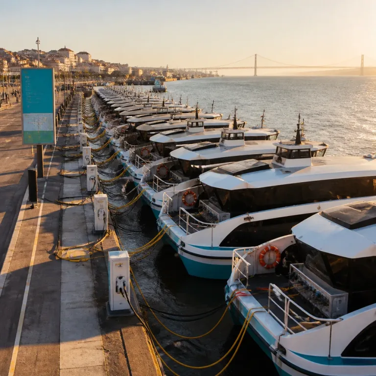 Lisboa inaugura operação com 10 navios eléctricos que visam transformar o Tejo