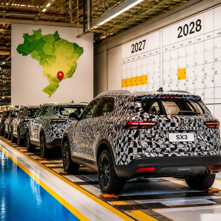 Hyundai anuncia revelação global do novo Creta em 2027; Brasil recebe modelo em 2028