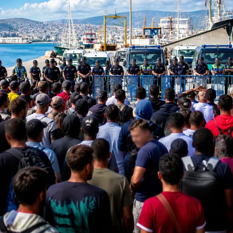 Confrontos em Ceuta após chegada anunciada de grupo pró-habitação mobilizam residentes e polícia
