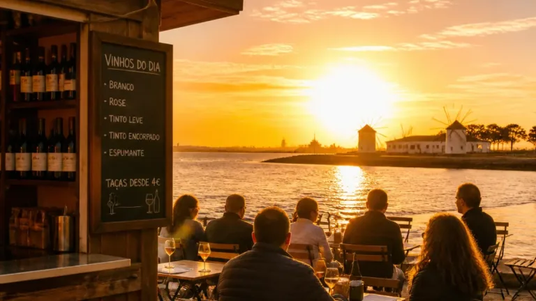 No Moinho Lounge das Festas do Barreiro há um vinho diferente todos os dias