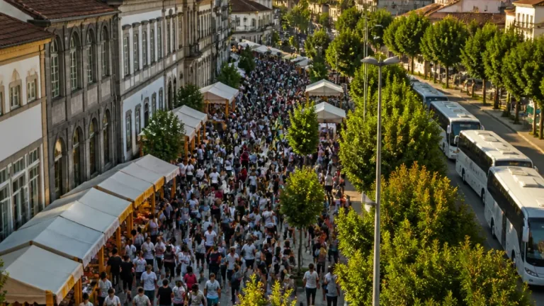 Noite Branca enche o centro de Gondomar com 90 atuações e reforço de transportes