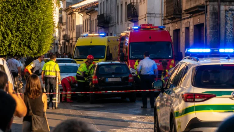 Octogenário morre atropelado pelo próprio carro na Vila Nova de Famalicão
