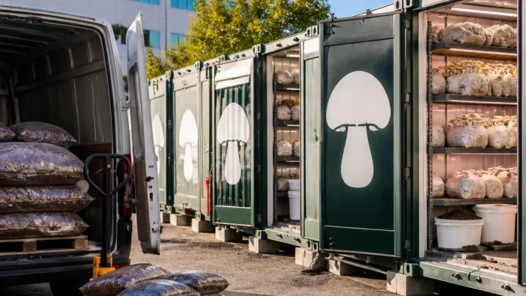 Odivelas acolhe Nãm Fungi Factory e amplia produção urbana de cogumelos a partir de borras de café