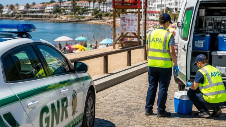 Oeiras: GNR e APA reforçam colaboração na monitorização da qualidade das águas balneares