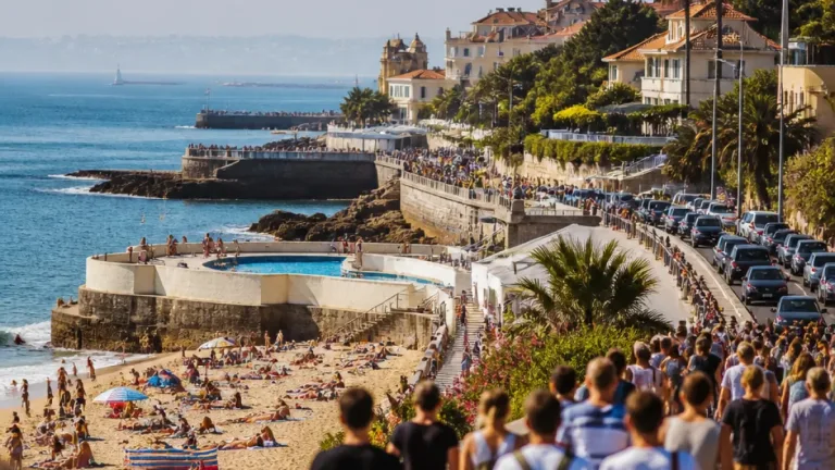 Oeiras: orla e praias permanecem polo de atração para veraneantes da Grande Lisboa