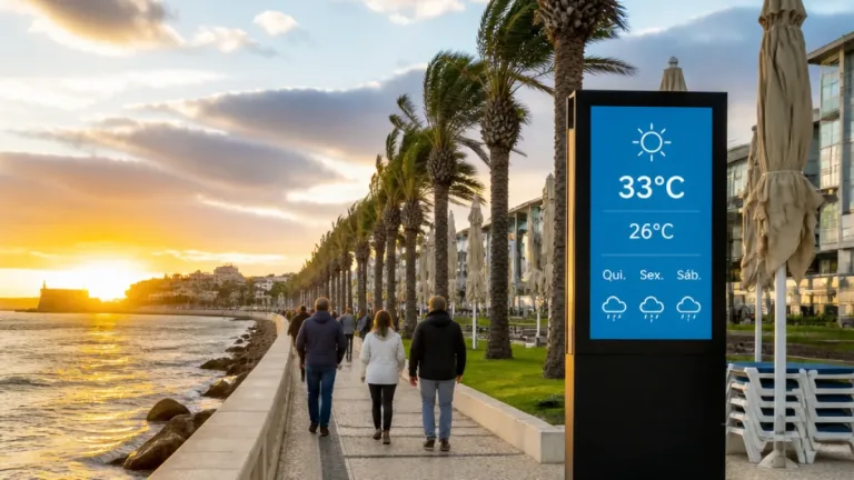 Oeiras prepara-se para descida das temperaturas e semana mais fresca com alguma chuva