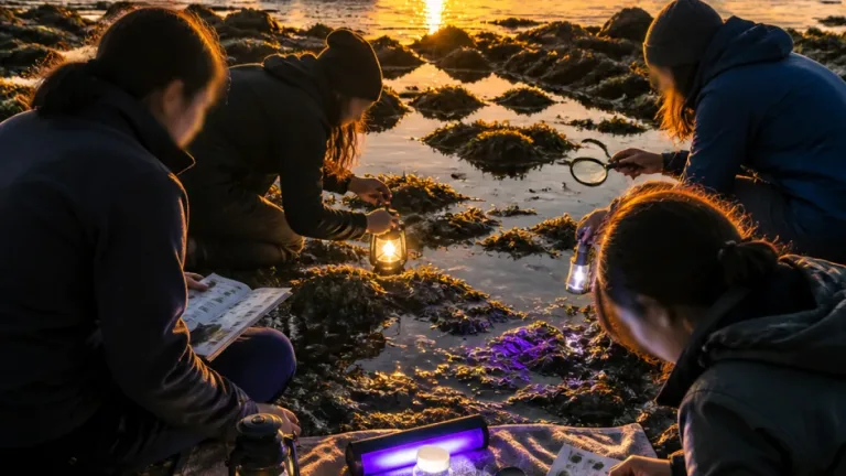 Oeiras promove descoberta das poças de maré numa experiência educativa durante o eclipse