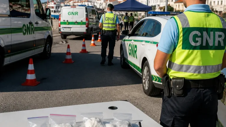 Operação da GNR em Sesimbra integra 16 detidos e 60 autos de contraordenação