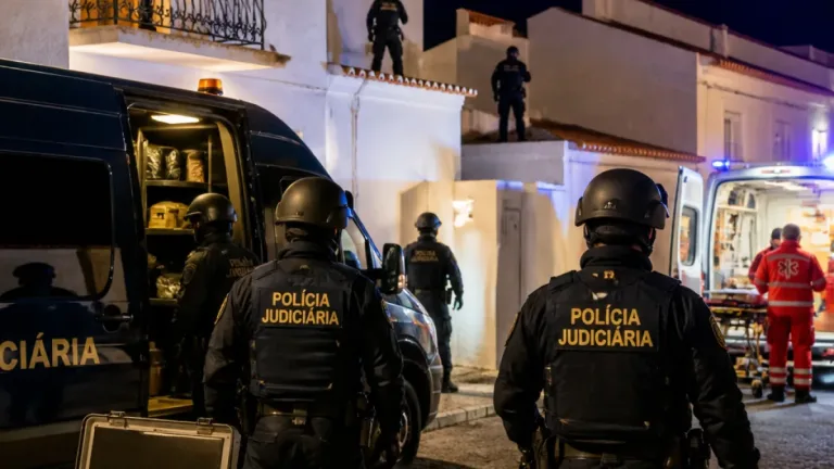 Operação em Albufeira leva à detenção de dois suspeitos e apreensão significativa de estupefacientes