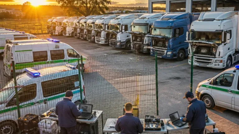 Operação em Castelo Branco integra apreensão de 16 pesados por alterações ao controlo de emissões