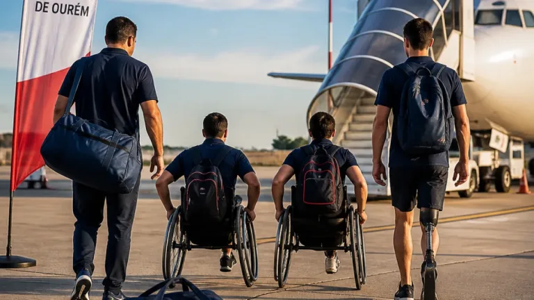 Ourém apoia transporte aéreo de atletas do CRIO para prova internacional na Polónia