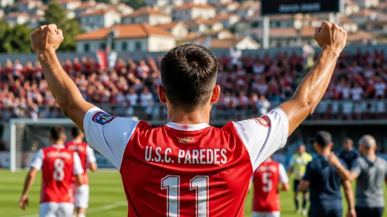 Paredes reforça ambição na Liga 3 com estreia goleadora de Daniel Rodrigues